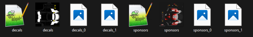 Für Fahrzeuge MIT Sponsors-Layer