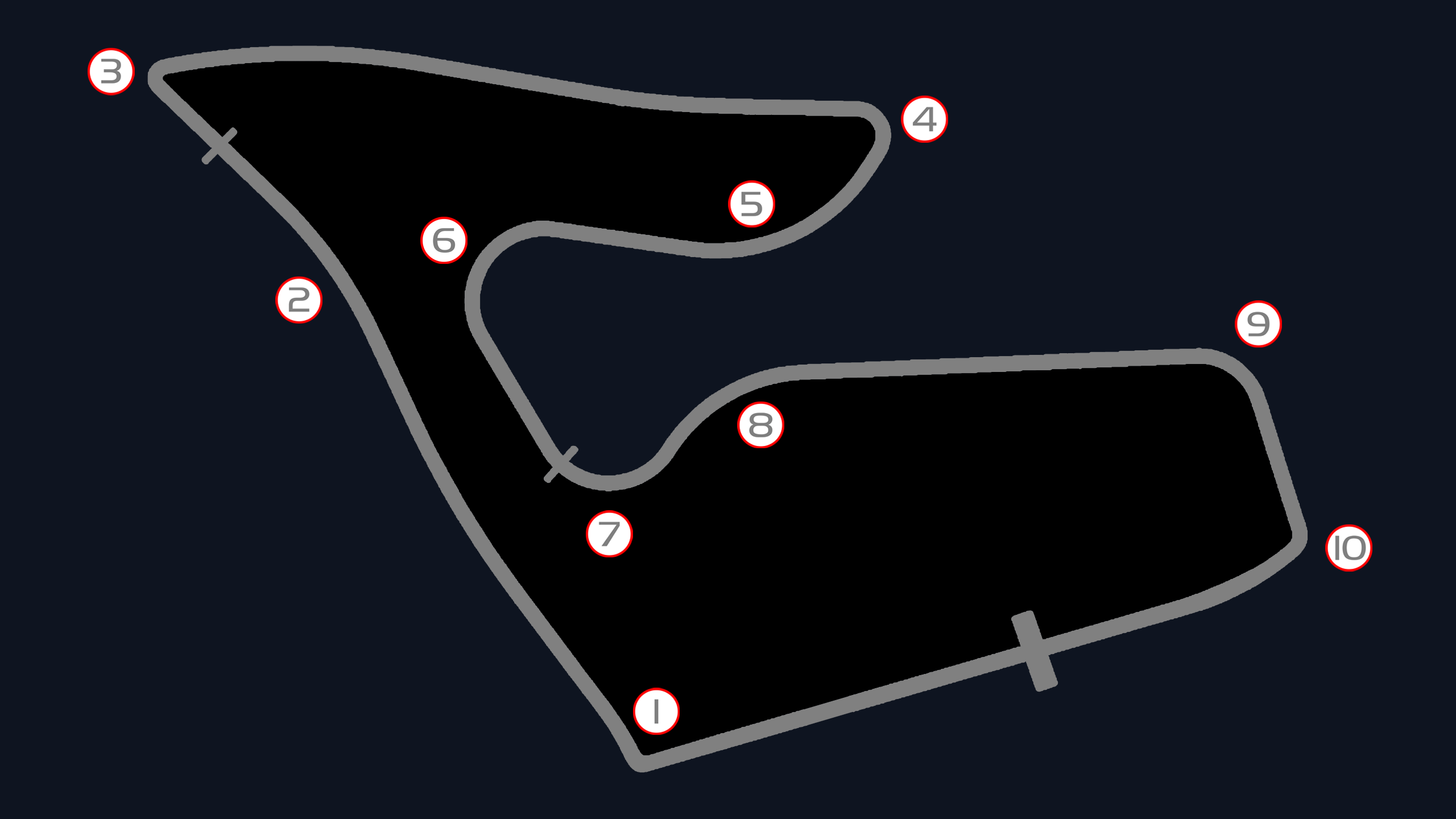 Streckenkarte Red Bull Ring